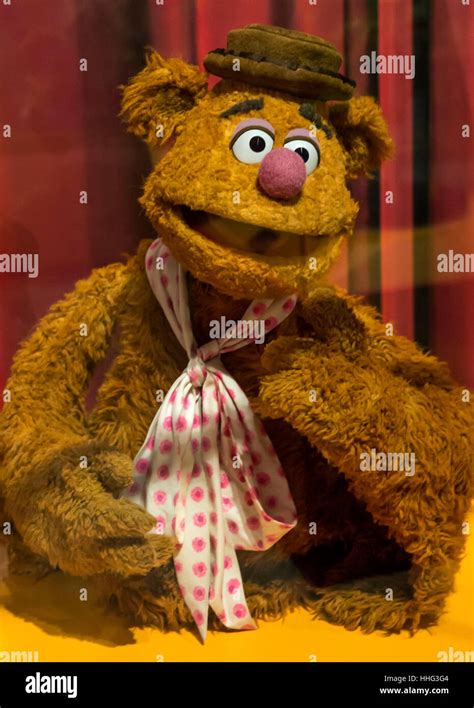 Atlanta, USA. 19th Jan, 2017. Fozzie Bear, a puppet performed on the ...