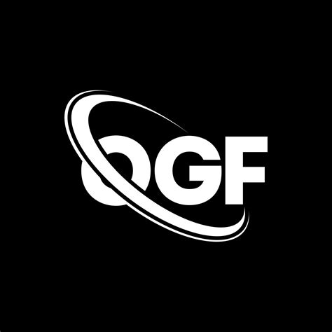 ogf logo ogf letter ogf letter logo design initials ogf logo linked