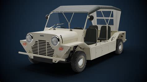 ArtStation - Austin Mini Moke | Game Assets