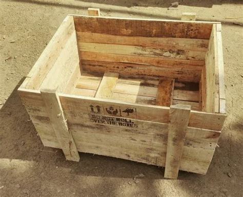 50 Kg Timber Wood Pallet Box At Rs 1100 Piece Wooden Pallet Box In