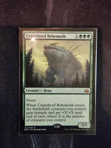 MTG Craterhoof Behemoth Modern Masters 2017 122 249 Regular Mythic EBay