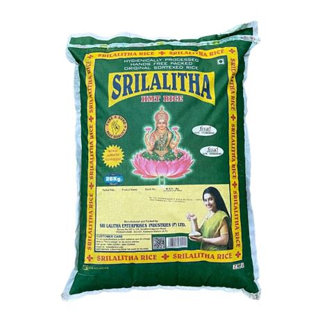 Lalitha Brand HMT Sona Masoori Rice 26 KG BEST Sona Quality Tasty N