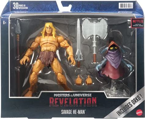 Masters Of The Universe Masterverse Revelation Deluxe He Man