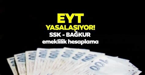 Eyt Son Dakİka Haberlerİ BugÜn 2023 Yasalaşıyor Eyt Meclisten Geçti Mi Ne Zaman çıkacak Ve