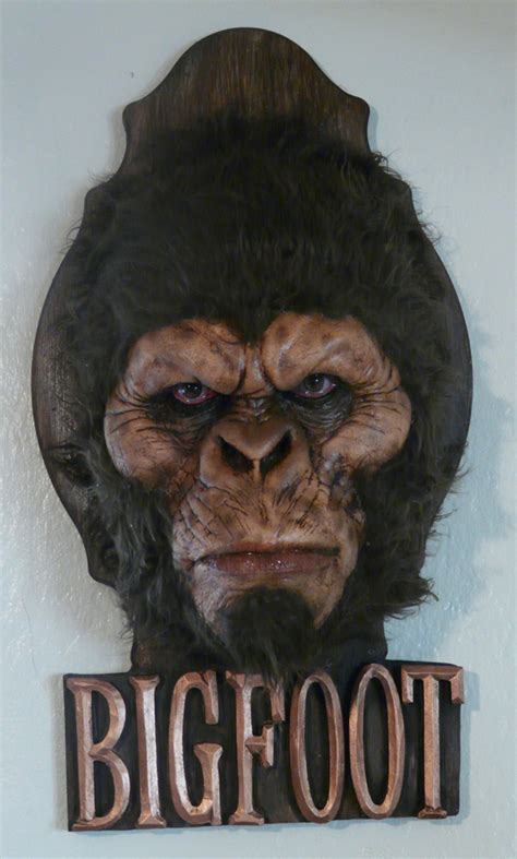 BigFoot wall Plaque by chuckjarman on DeviantArt