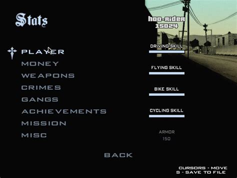 Upload Gta San Andreas Save Game 100 Completion Checklist Heyfasr