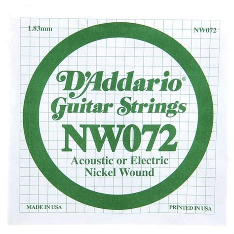 Daddario NW072 Single String Thomann United States