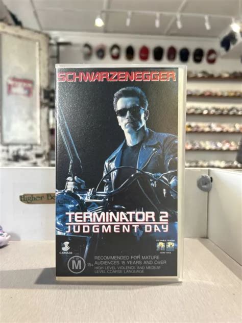 1990 TERMINATOR 2 Judgement Day VHS Small Box 18 20 PicClick CA