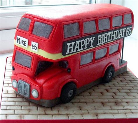 Pin By Liz Knight On Double Decker Bus Cake Ideas Bus Cake London