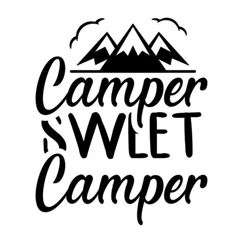 Premium Vector Happy Campers Svg Bundle Camping Bucket Cut File