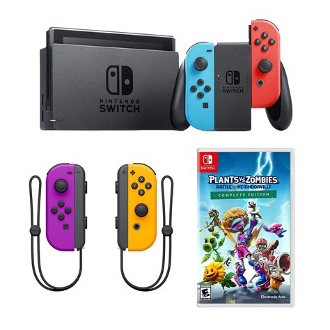 Free Shipping! Nintendo Switch Bundle: Nintendo Switch Console Blue ...