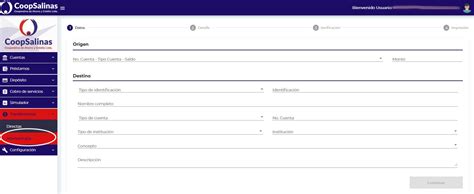 Cómo realizar una transferencia Directa interna e Interbancaria