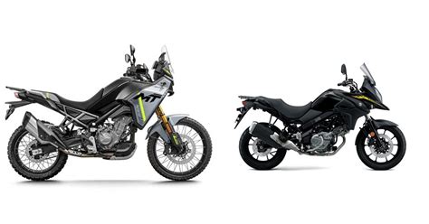 Motorrad Vergleich Cfmoto 450mt 2024 Vs Suzuki V Strom 650 2023