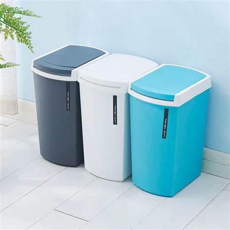 Buy Household Plastic Trash Cans Living Room Kitchen