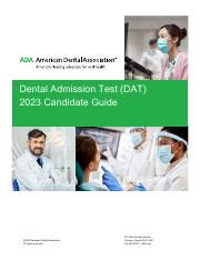dental admission test dat  candidate guide policies  hero