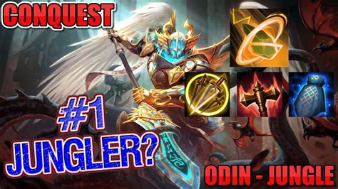 Odin Is By Far One Of The Best Junglers Smite Conquest Youtube