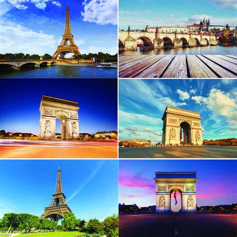 Vinyl Custom Photography Backdrops Prop Eiffel Tower Paris Theme