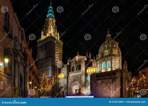 Toledo Spain Nov The Primate Cathedral Of Saint Mary In