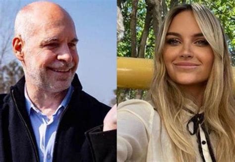 Larreta confirmó su relación con Milagros Maylin Estoy muy feliz