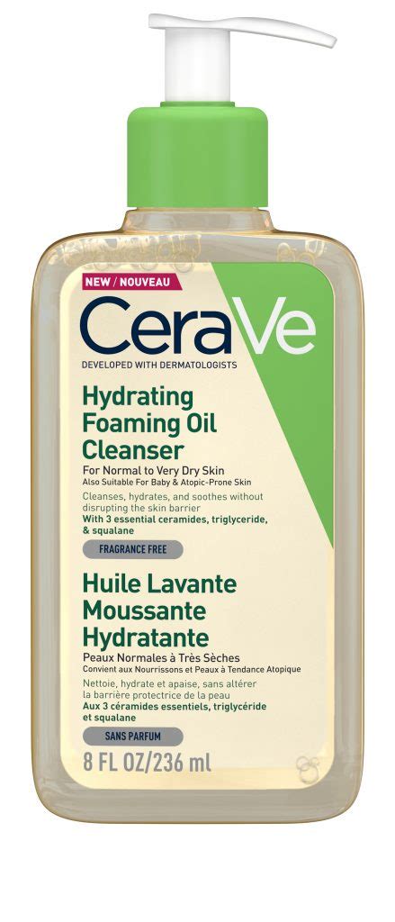 CERAVE LAUNCHES HYDRATING FOAMING OIL CLEANSER - Couturing.com