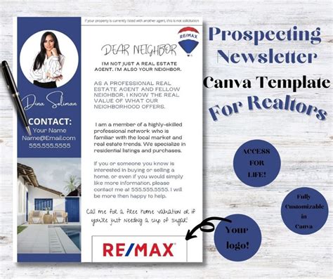 Real Estate Agent News Letter Realtor Introduction Real Estate