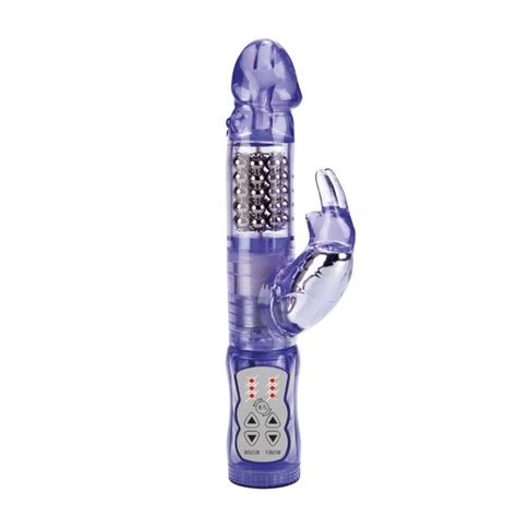 California Exotics Purple Waterproof Rotating Jack Rabbit Vibrator With