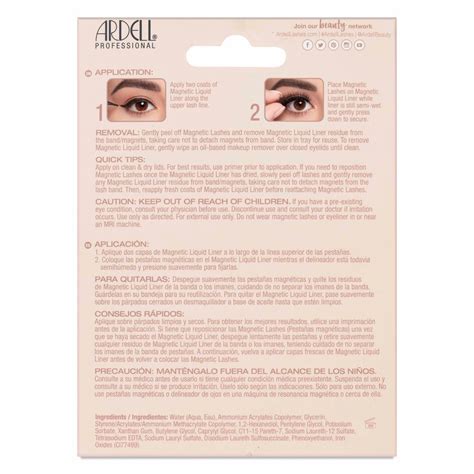 Ardell Naked 421 Magnetic Liner Lash Kit 1 Ct Shipt