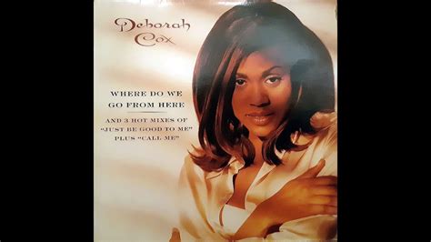 Deborah Cox Just Be Good To Me Johnnys Vicious Mix Vinile