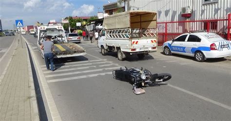 Mersin de otomobille çarpışan motosikletin sürücüsü öldü Güncel haberler