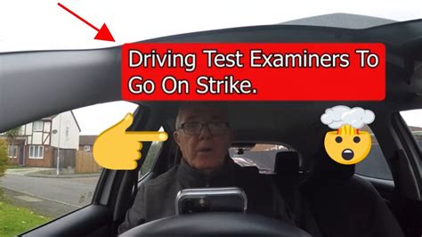 Driving Test Examiners To Go On Strike Youtube