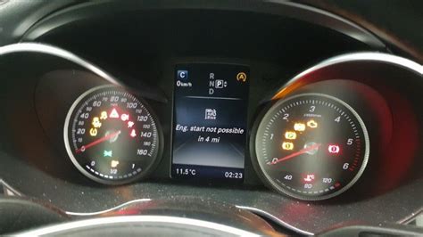 Mercedes C Class W205 Adblue Remaining Distance