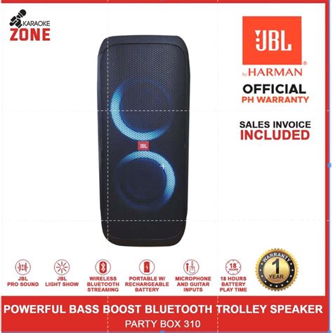 JBL PARTY BOX 310 Powerful Bass Boost / JBL PARTY BOX 310 Portable ...