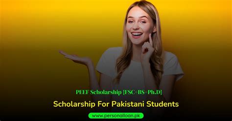 Scholarship For Pakistani Students Fully Funded By Peef