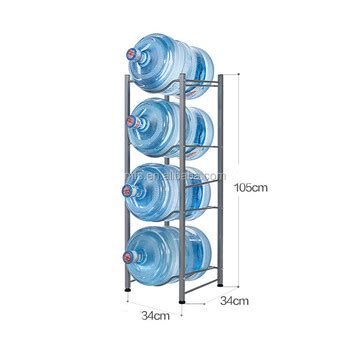 4 Layer Gallon Bottle Rack - Buy Gallon Bottle Rack,5 Gallon Water ...