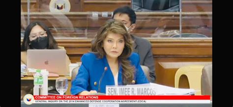 Abs Cbn News On Twitter Senator Imee Marcos Asks Why Sites In The