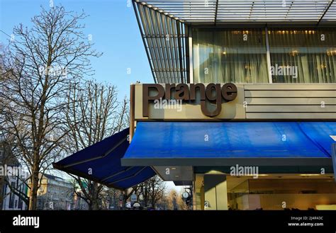 Exterior Of A German Prange Shoe Store On The Shopping Mile K Nigsallee