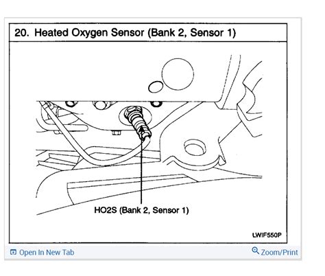 Where Is Bank 2 Sensor 1 Located?: the Printout From the Scan Says...