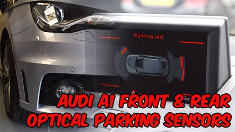 Audi A1 Front Rear OPS Optical Parking Sensors Retrofit YouTube