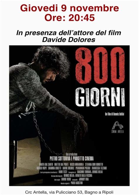 Film 800 Giorni Circolo Ricreativo Culturale Antella