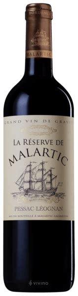 2016 Château Malartic Lagravière Le Comte Vivino US