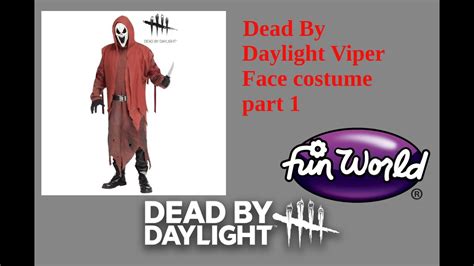 Dead By Daylight Viper Face Costume Part 1 Youtube