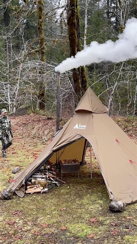 Hercules Hot Tent P With Wood Stove Vent Artofit