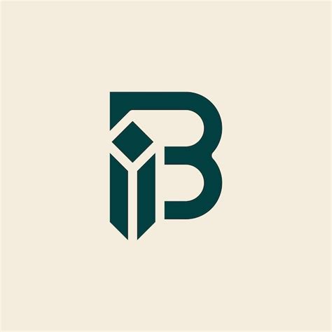 Premium Vector Letter Bi Or Ib Logo