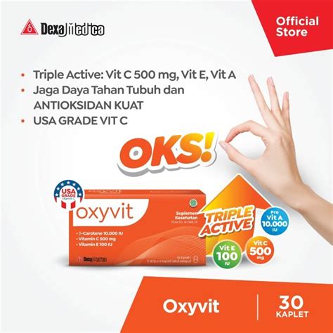 Jual OXYVIT C CAPL BOX DEXA Shopee Indonesia