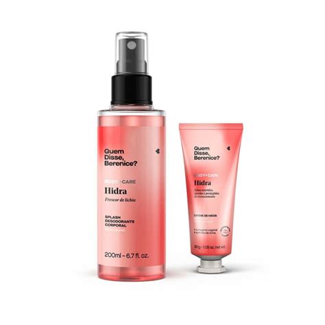 Kit Quem Disse Berenice Body Care Hidra Duo Beleza Na Web