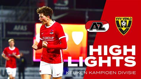 𝗚𝗼𝗮𝗹𝘀 𝗴𝗮𝗹𝗼𝗿𝗲 𝗶𝗻 𝗮 𝗵𝗮𝗿𝗱 𝗳𝗼𝘂𝗴𝗵𝘁 𝘄𝗶𝗻 Highlights Jong AZ VVV Venlo