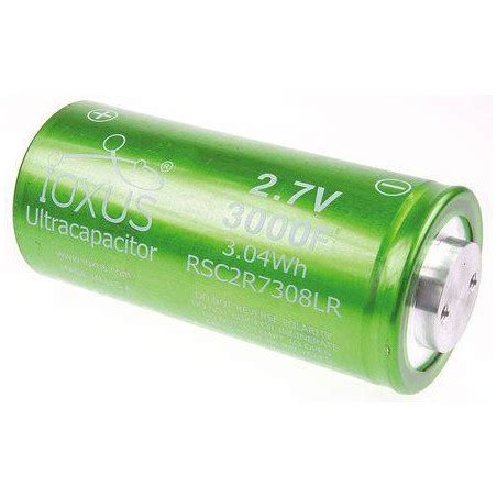 Supercondensateur 3000F 2 7V IOXUS RSC2R7308LR