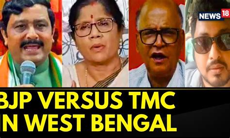 West Bengal News Political War Of Words Between Bjp And Tmc Over