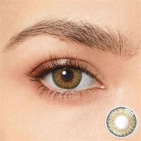 Tone Pure Hazel Colored Contact Lenses