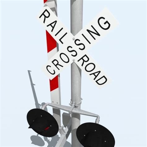 3d Model Railroad Crossings